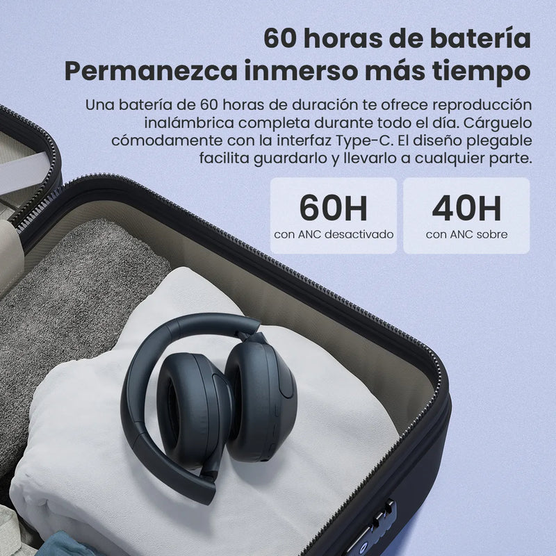 Fones De Ouvido Sem Fio Bluetooth 5.2 HAYLOU S35 ANC